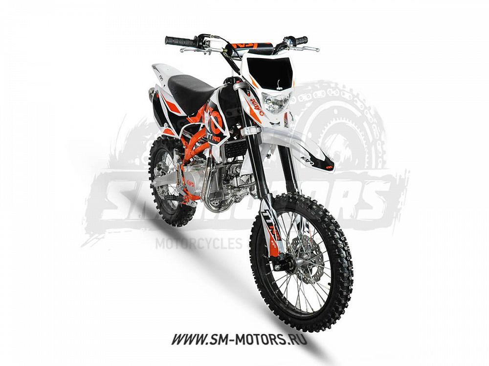 Питбайк KAYO BASIC TT140EM 17/14 KRZ (механ. сцепл., эл. стартер 2022 г.)