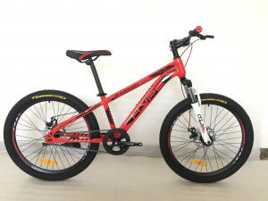  24" Велосипед HYPE 24" MD 400-2 рамы 12 , 1 скорость  (красный)