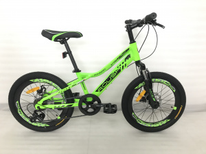  20" Велосипед ROUSH MD220-3 рама 11 (зелёный)