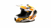 Шлем мото кроссовый HIZER J6801 (XL) #7 neon yellow