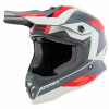 Шлем детский Acerbis IMPACT STEEL JUNIOR Red/Grey, L (51-52)