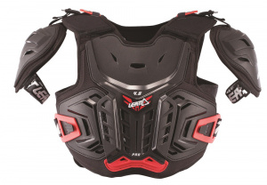 Защита панцирь подростковый Leatt Chest Protector 4.5 Junior (Black/Red, L/XL, 2024 (5017120121))