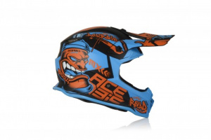 Шлем детский Acerbis IMPACT STEEL JUNIOR Blue/Red, M (49-50)