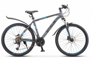 26" Велосипед Navigator 640 D  19 рама  (серый/синий)