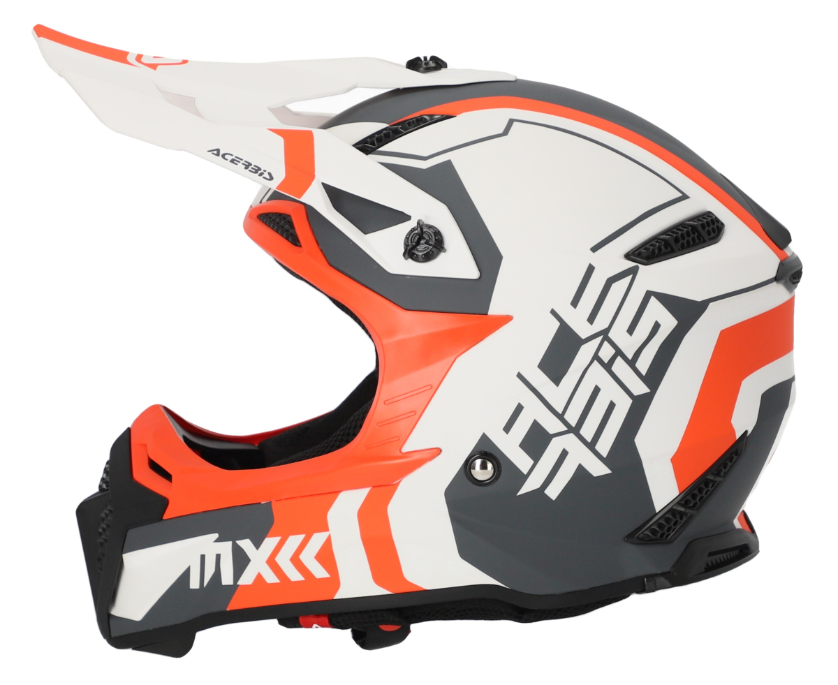 Шлем кроссовый Acerbis PROFILE 5 22-06 White/Orange M