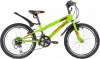 20"Велосипед NOVATRACK  RACER, зеленый, сталь, 12 скор., Power, V-Brake