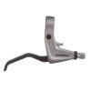 Торм. Ручка Shimano Alivio, T4000, прав, цв. серебр., v-br под 2 пал