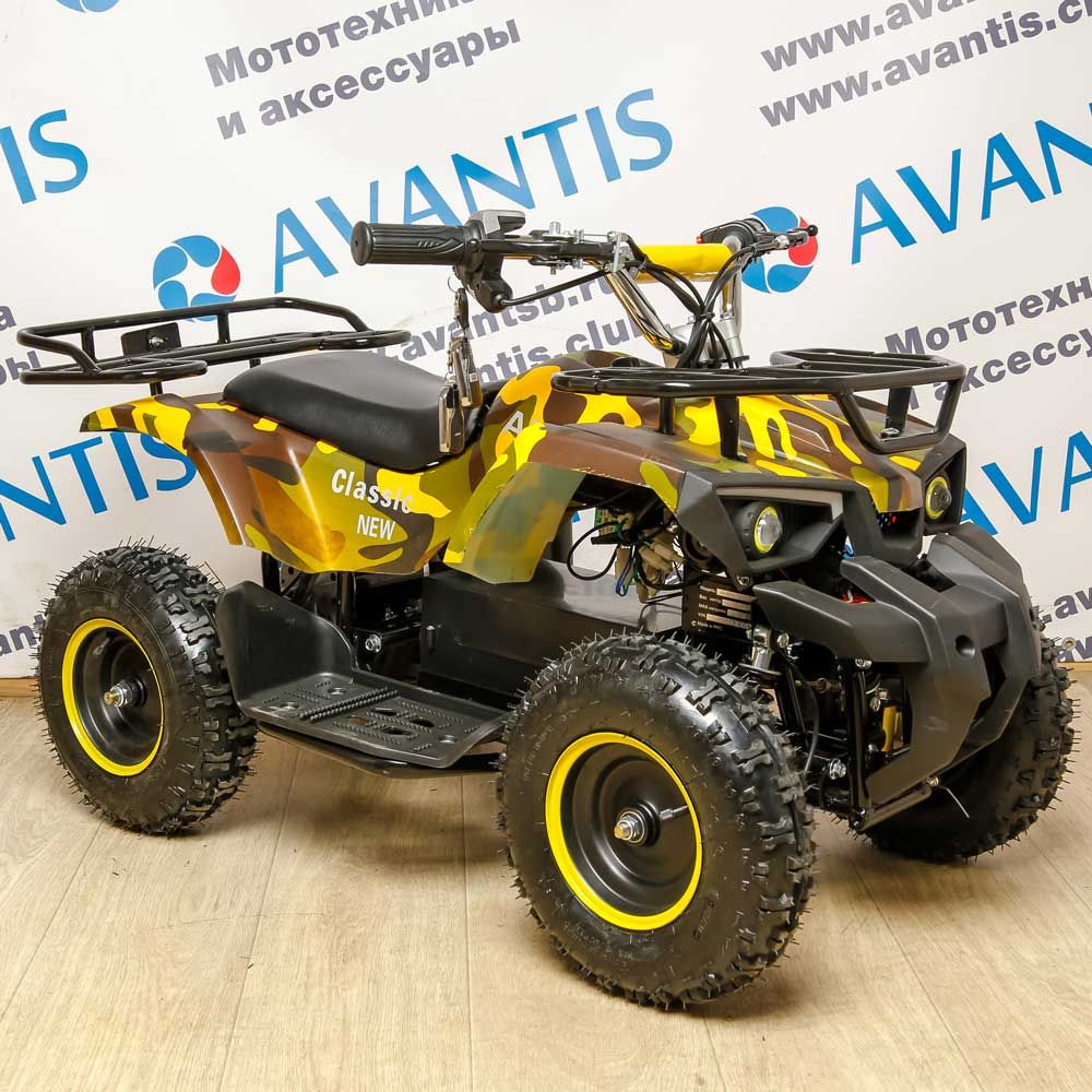 Детский квадроцикл (игрушка) ATV CLASSIC E 800W NEW сафари