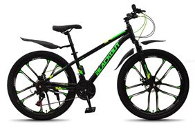 Велосипед  BLACKOUT 26" стальная рама, 21 скорость, переключатели FD-TZ30/RD-TZ50, шифтеры ST-EF-51,