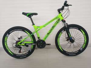 26" Велосипед ROUSH MD260-3 рама 16 (зелёный матовый)
