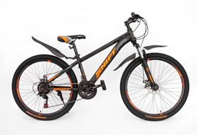 26MD600-6/Велосипед горный SHIFT 26" взрослый/подростковый, стальная рама, 21 скорость, дисковые тор