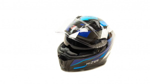 Шлем мото интеграл HIZER J5320 (S) #1 black/blue