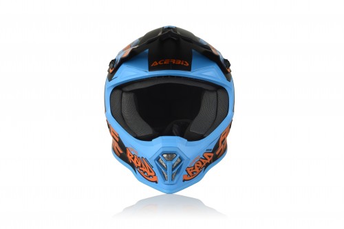 Шлем детский Acerbis IMPACT STEEL JUNIOR Blue/Red, L (51-52)