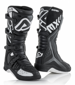 Мотоботы кроссовые Acerbis X-TEAM Black/White, (р.46)