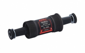 Каретка-картридж MTB BC 1.37"X24T L/R 68/113 мм, стальные чашки, стальной корпус, 2 промподшипника, 