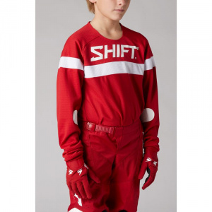 Мотоджерси подростковая Shift White Label Haut Youth Jersey (Red, YL, 2021 (26698-003-YL))