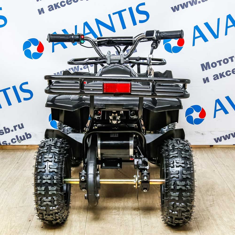 Детский квадроцикл (игрушка) ATV CLASSIC E 800W NEW чёрный