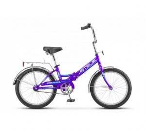 20" Велосипед Stels Pilot  310 скл.13 рама сталь (фиолетовый/голубой)