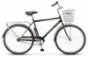26" Велосипед Stels Navigator 200 Gent 19 рама (чёрный) корзина
