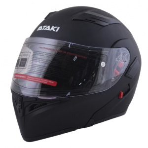 Шлем модуляр ATAKI JK902 Solid (черный матовый, M, 020229-598-2321)