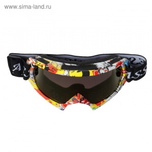 Маска кроссовая Torso, стекло хамелеон, бомбер 2 