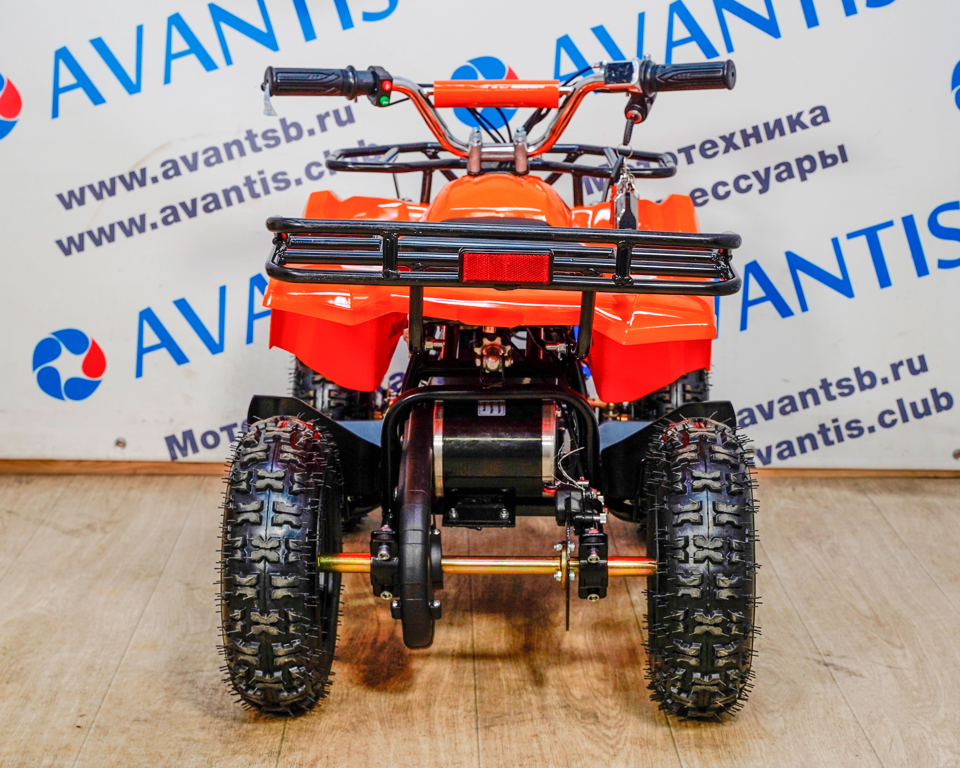 Детский квадроцикл (игрушка) ATV CLASSIC E 800W NEW оранжевый