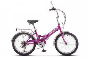 20" Велосипед Stels Pilot 350 скл.13 рама сталь (фиолетовый)