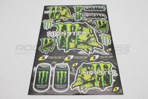 Наклейки набор (30х45) Monster (2 банки) 5990G