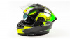 Шлем мото GTX 5672 (XL) #3 BLACK/FLUO YELLOW GREEN