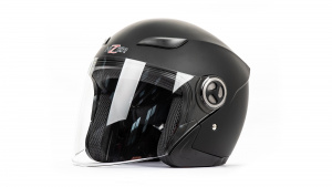 Шлем мото открытый HIZER 226 (M) matte-black