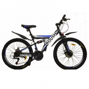  26" Велосипед ROUSH V100-1 рама 18 (синий матовый)