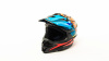 Шлем мото кроссовый HIZER J6803 (XL) #3 BLACK/BLUE