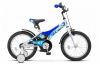 16" Stels Jet 9 рама (белый-синий)																																				