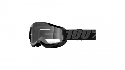 Очки 100% Strata 2 Black / Clear (50027-00013)