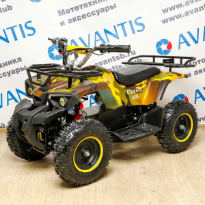 Детский квадроцикл (игрушка) ATV CLASSIC E 800W NEW сафари