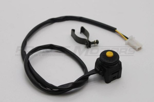 Кнопка стартера с креплением на руль круглая SM-PARTS