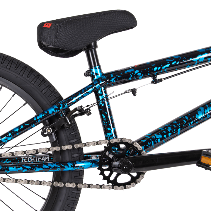 Велосипед TechTeam Grasshoper 20"  оранжево-черный