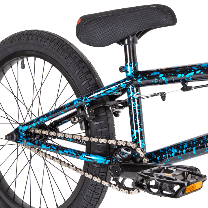 Велосипед TechTeam Grasshoper 20"  оранжево-черный