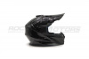 Шлем кроссовый ROCKOT RM-217 Dark GL (L) (черный глянцевый однотонный)