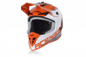 Шлем кроссовый Acerbis LINEAR Orange/White M