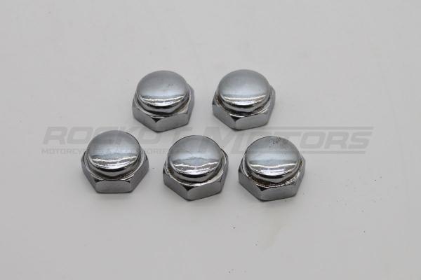 Гайка траверсы верхняя Alfa/Delta/ORION (М21, хром) (упак/5шт)