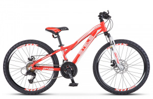 24" Велосипед Stels Navigator 460MD 11 рама алюм. (красный) К010