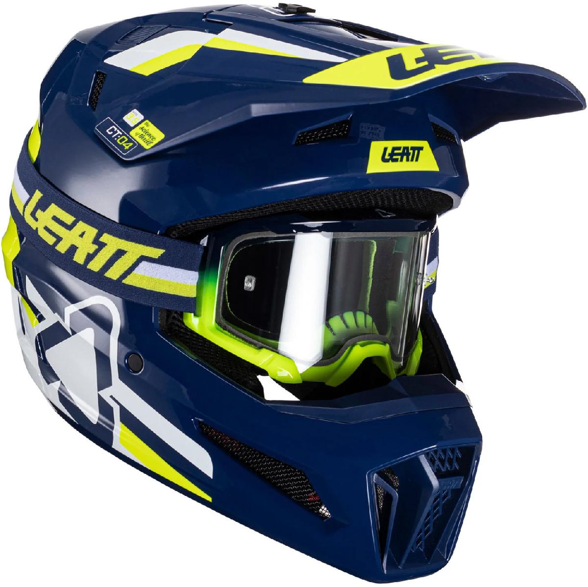 Мотошлем Leatt Moto 3.5 Helmet Kit (Blue, XL, 2026 (1026000554))