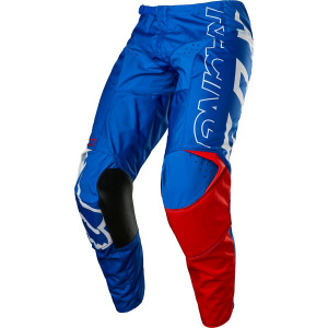 Мотоштаны подростковые Fox 180 Skew Youth Pant (White/Red/Blue, 26, 2022 (28185-574-26))