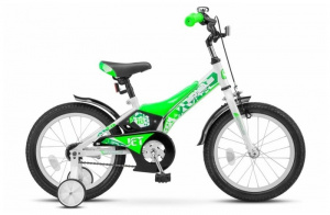 16" Stels Jet 9 рама (бело-салатовый)