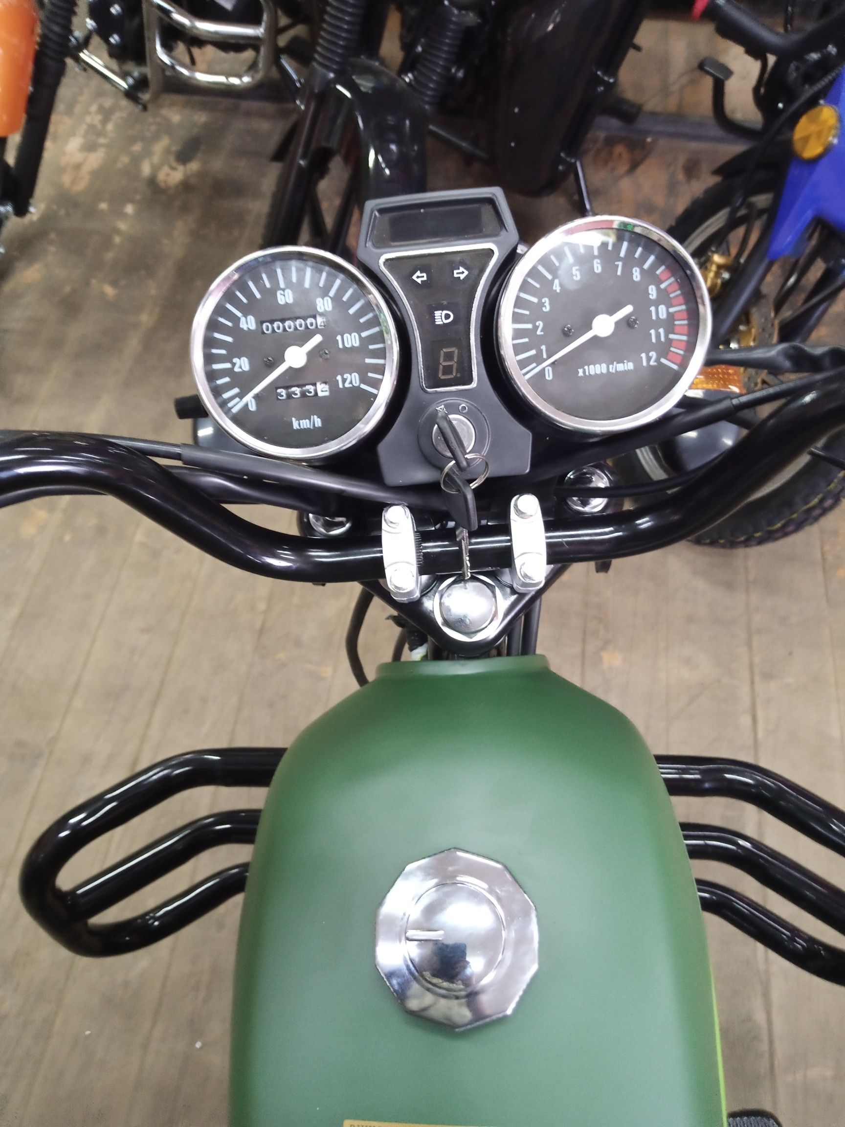 Мопед FX 50 ALPHA (зелёный)