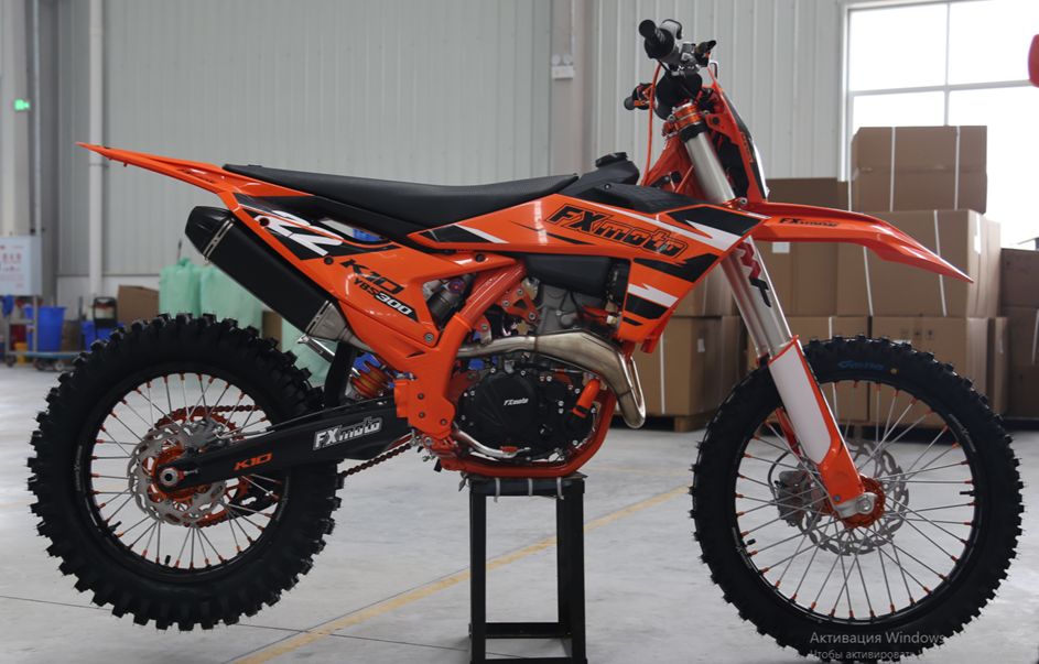 Мотоцикл кроссовый FX MOTO K10 YBS-300 (оранжевый)