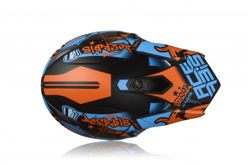 Шлем детский Acerbis IMPACT STEEL JUNIOR Blue/Red, L (51-52)