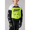 Мотоджерси подростковая Shift White Label Flame Youth Jersey (Flow Yellow, YL, 2021 (26381-130-YL))