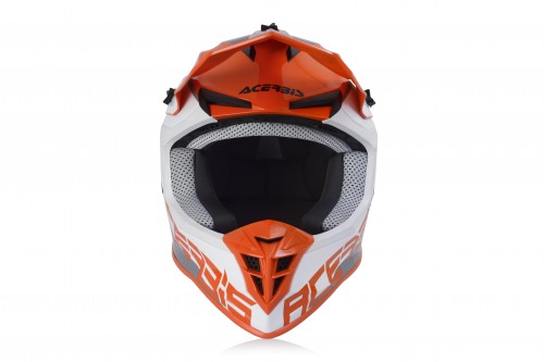 Шлем кроссовый Acerbis LINEAR Orange/White S